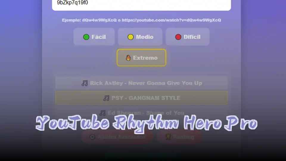 YouTube Rhythm Hero Pro