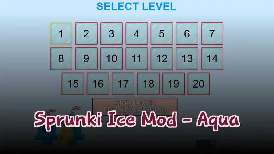 Sprunki Ice Mod - Aqua