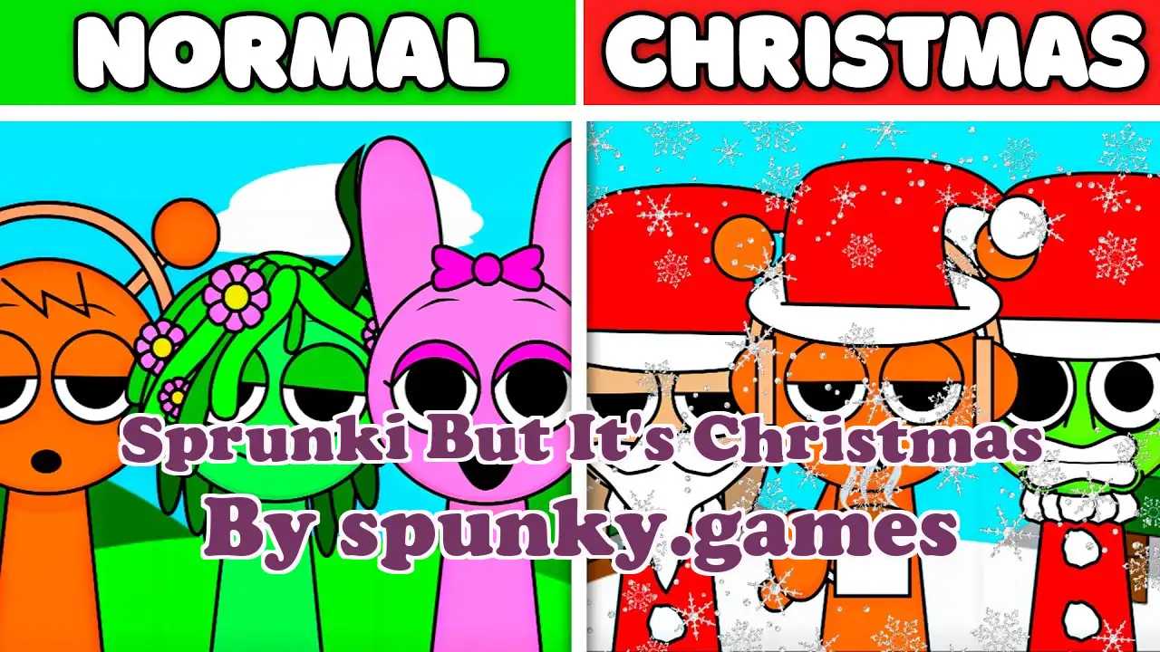 Sprunki But It's Christmas