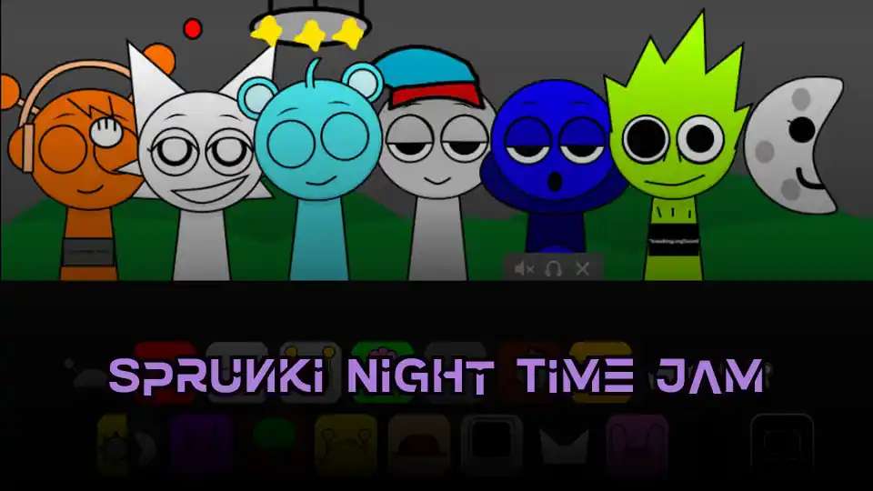 Sprunki Night Time Jam