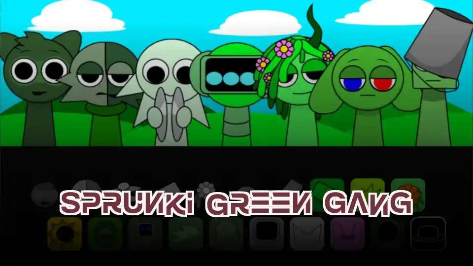 Sprunki Green Gang