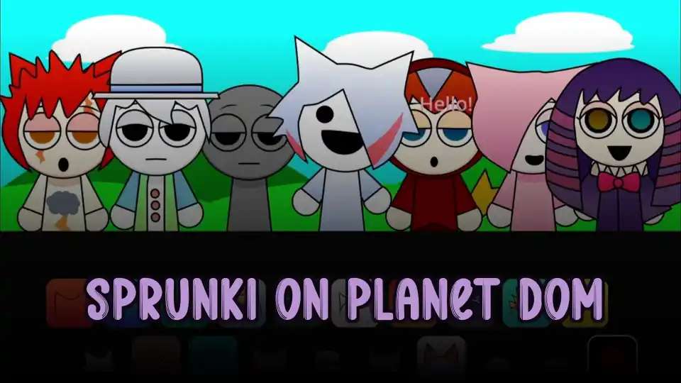 Sprunki On Planet Dom