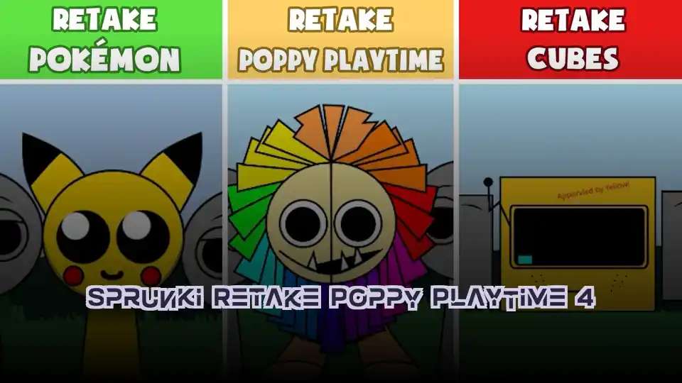 Sprunki Retake Poppy Playtime 4