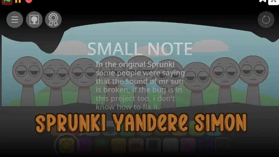 Sprunki Yandere Simon