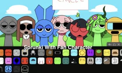 Sprunki With Fan Character