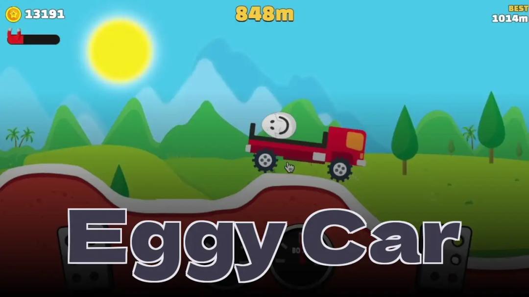 لعبة Spunky: Eggy Car