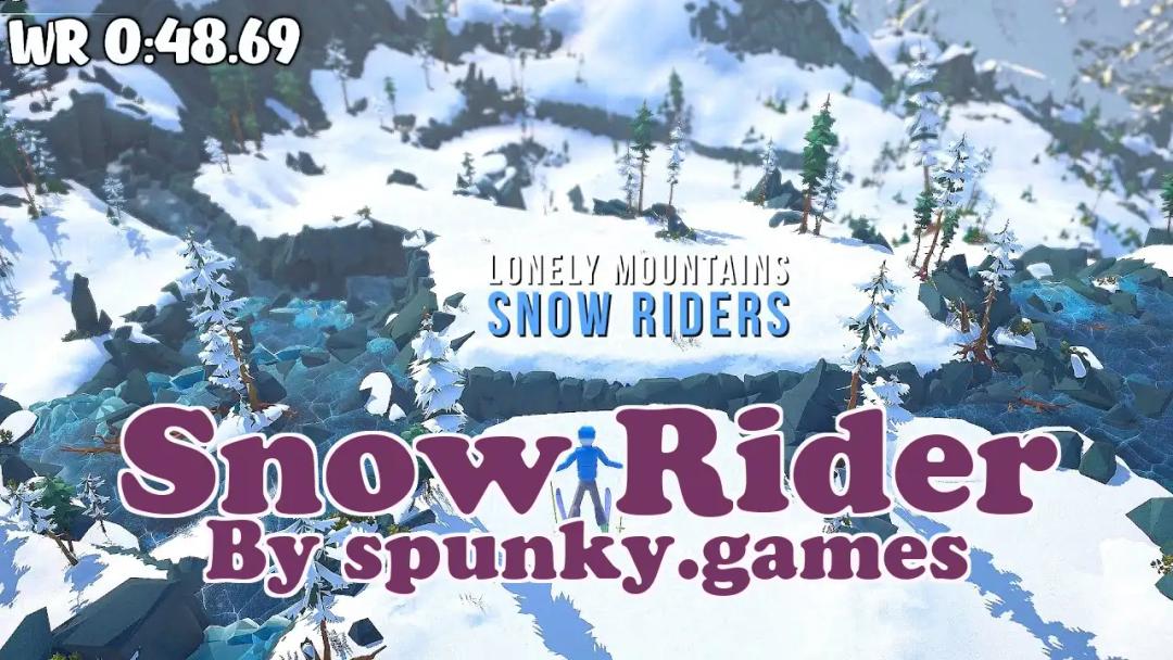 لعبة Spunky: Snow Rider