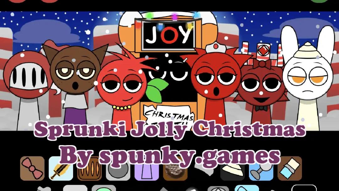 لعبة Spunky: Sprunki Jolly Christmas