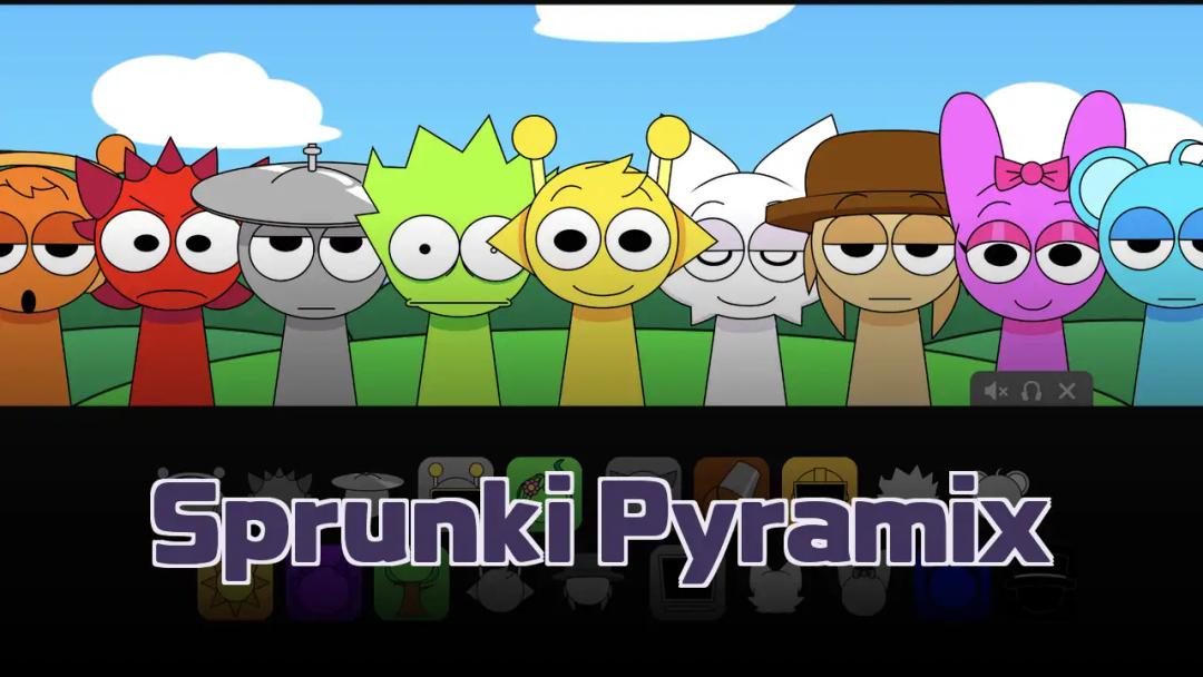 لعبة Spunky: Sprunki Pyramix