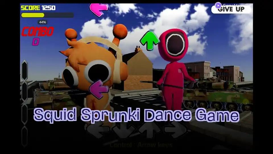 Squid Sprunki Dance Game