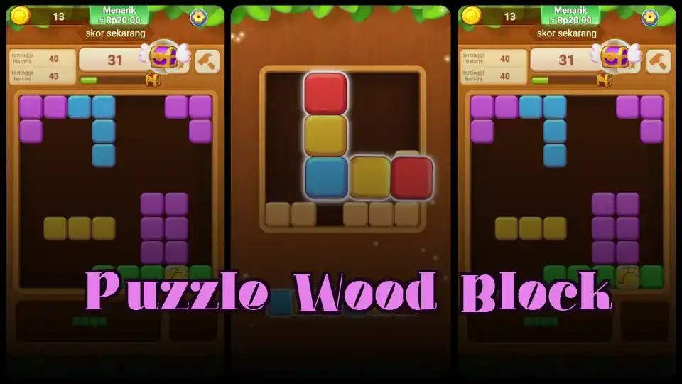 Puzzle Wood Block