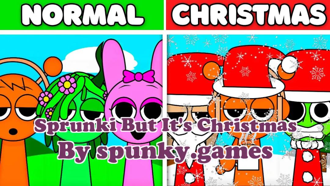 Sprunki But It's Christmas