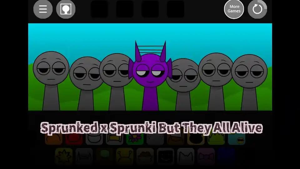 Sprunked x Sprunki But They All Alive