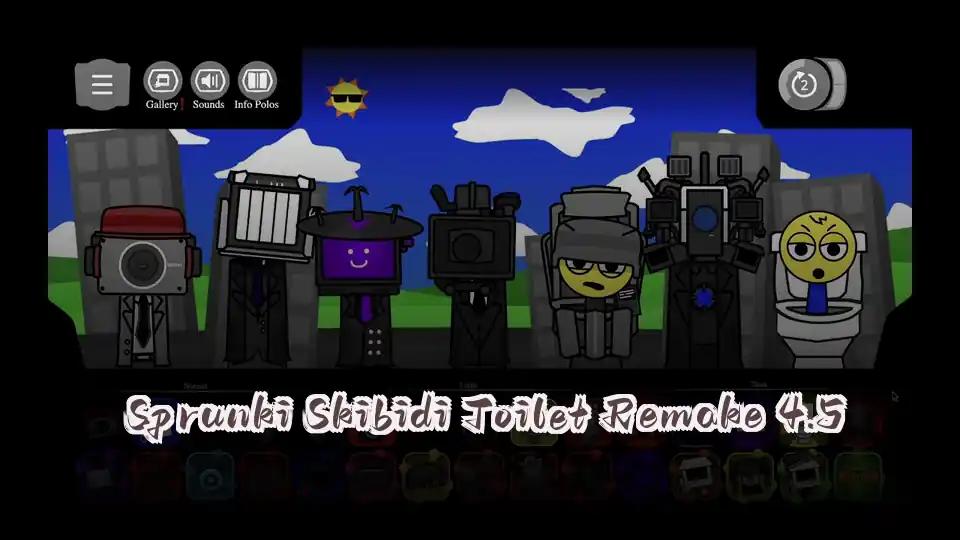 Sprunki Skibidi Toilet Remake 4.5