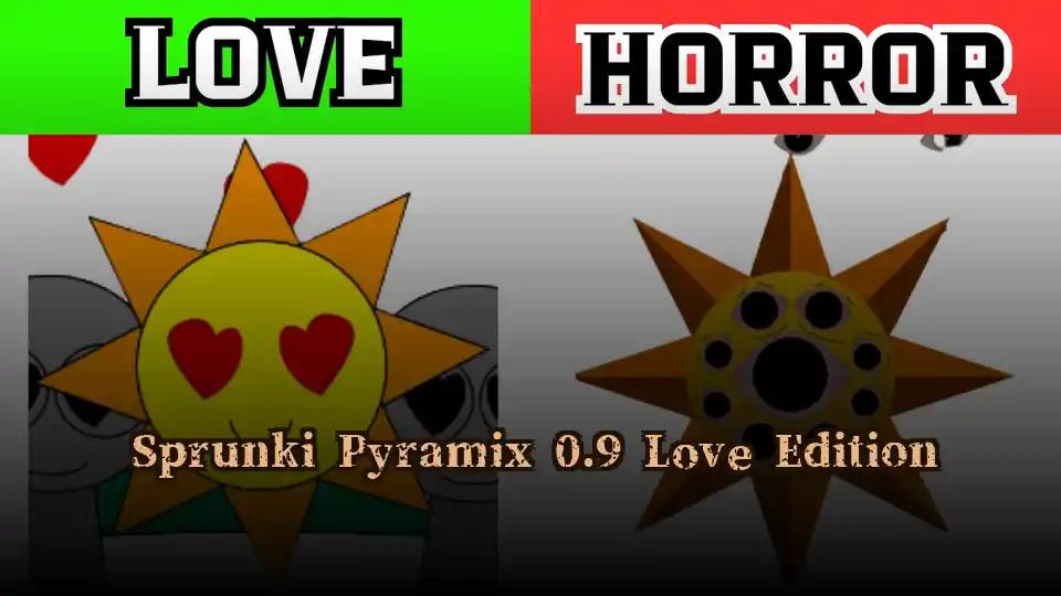 Sprunki Pyramix 0.9 Love Edition