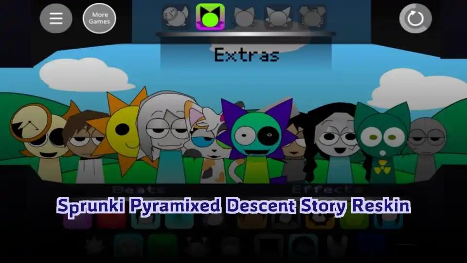 Sprunki Pyramixed Descent Story Reskin