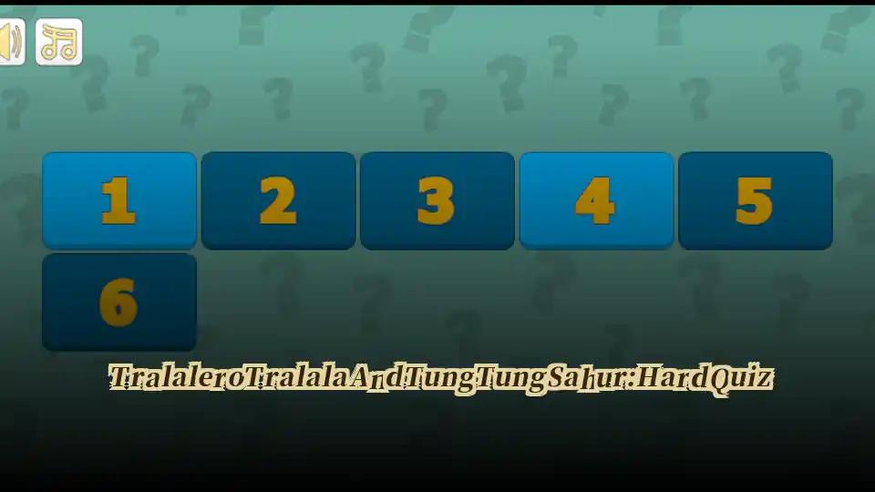 Tralalero Tralala And Tung Tung Sahur: Hard Quiz