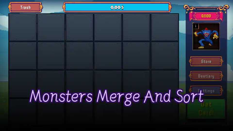 Monsters Merge And Sort