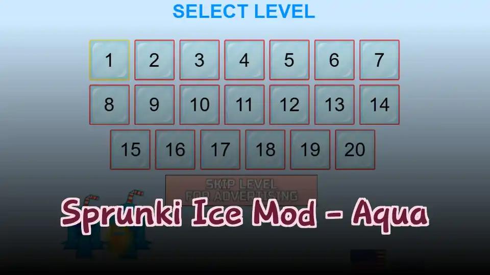 Sprunki Ice Mod - Aqua