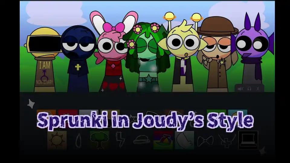 Sprunki in Joudy’s Style