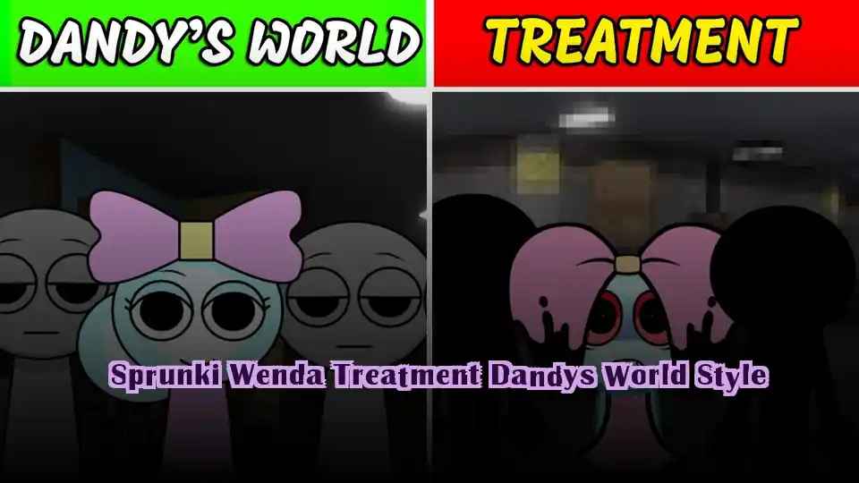 Sprunki Wenda Treatment Dandys World Style