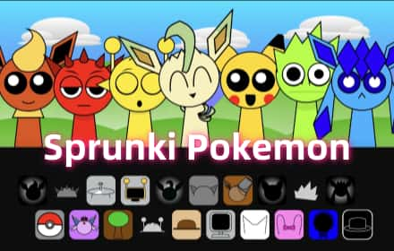 Spunky Game: Sprunki Pokemon