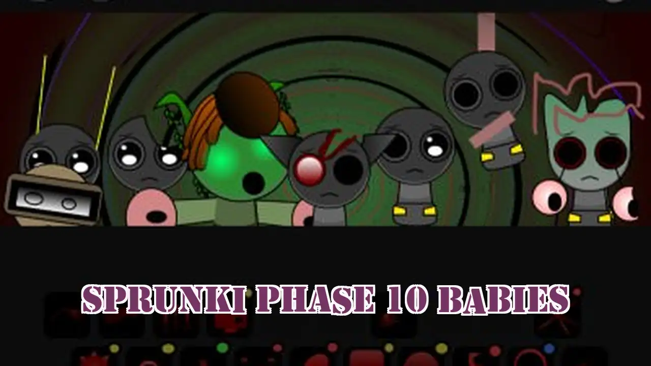 لعبة Spunky: Sprunki Phase 10 Babies