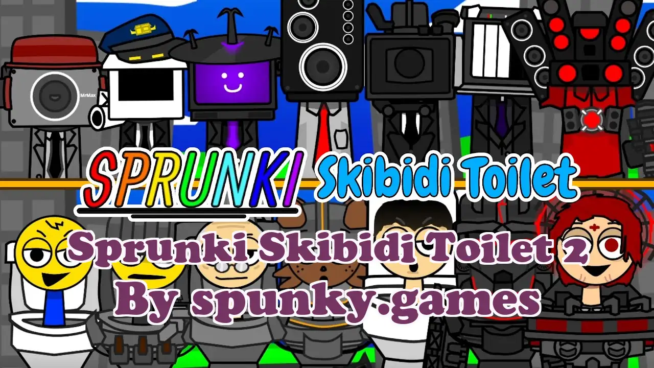 لعبة Spunky: Sprunki Skibidi Toilet 2